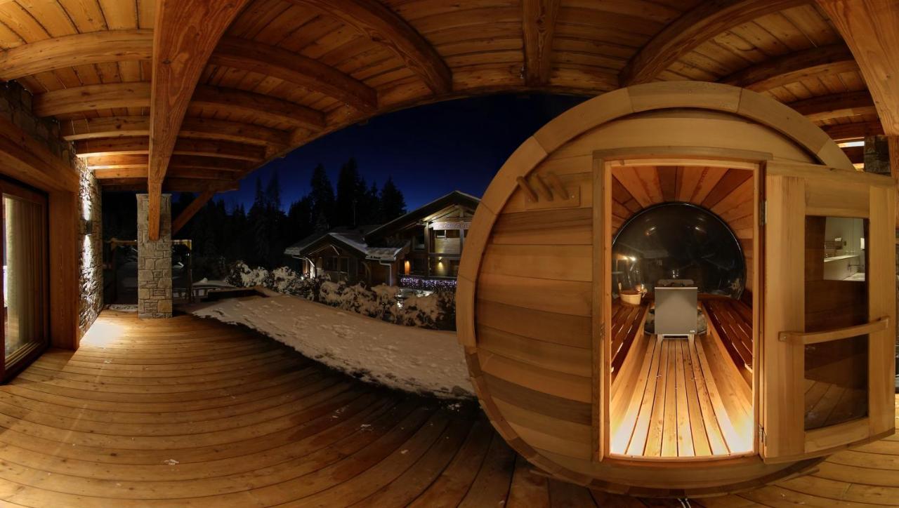 Les Chalets D'Adelphine & Spa Ле-Гет Экстерьер фото