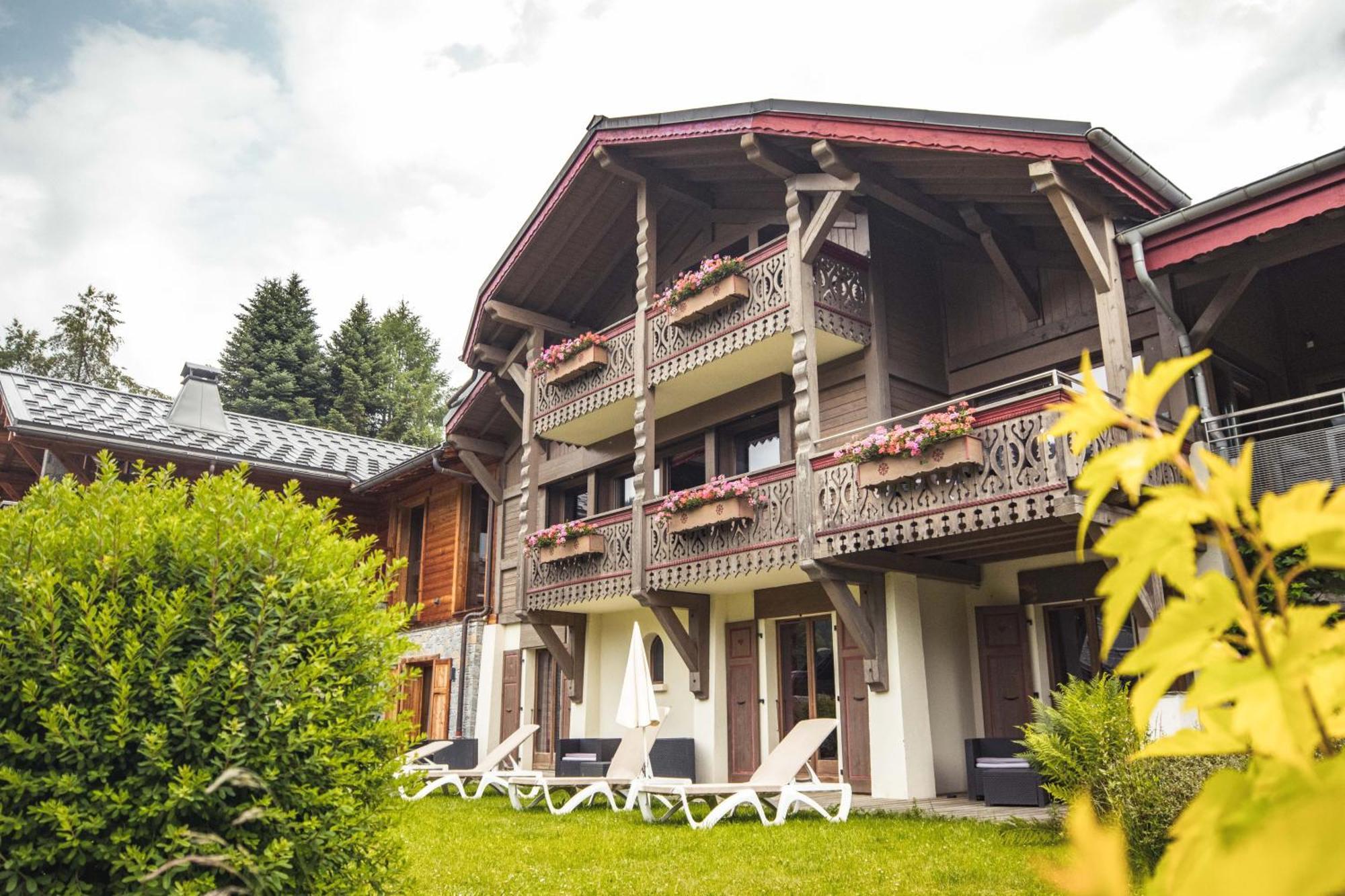 Les Chalets D'Adelphine & Spa Ле-Гет Экстерьер фото