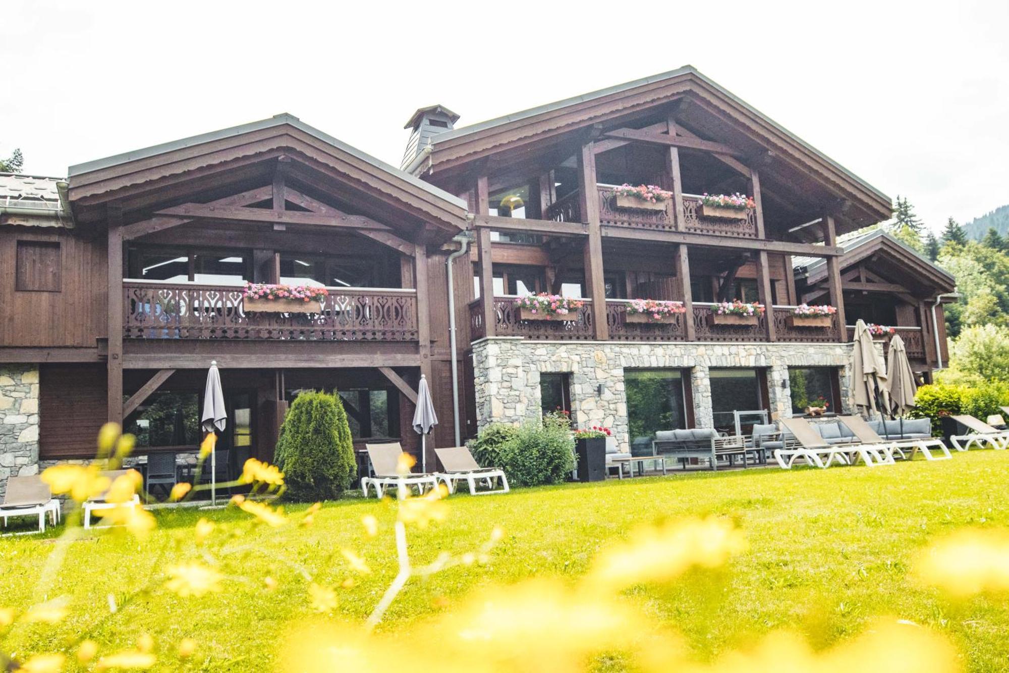 Les Chalets D'Adelphine & Spa Ле-Гет Экстерьер фото