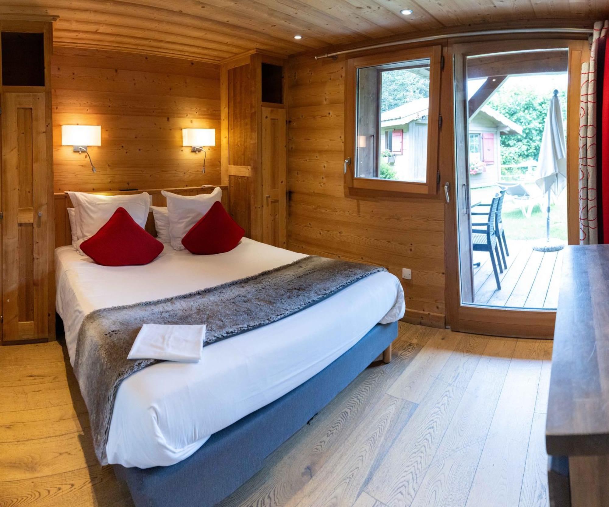 Les Chalets D'Adelphine & Spa Ле-Гет Экстерьер фото