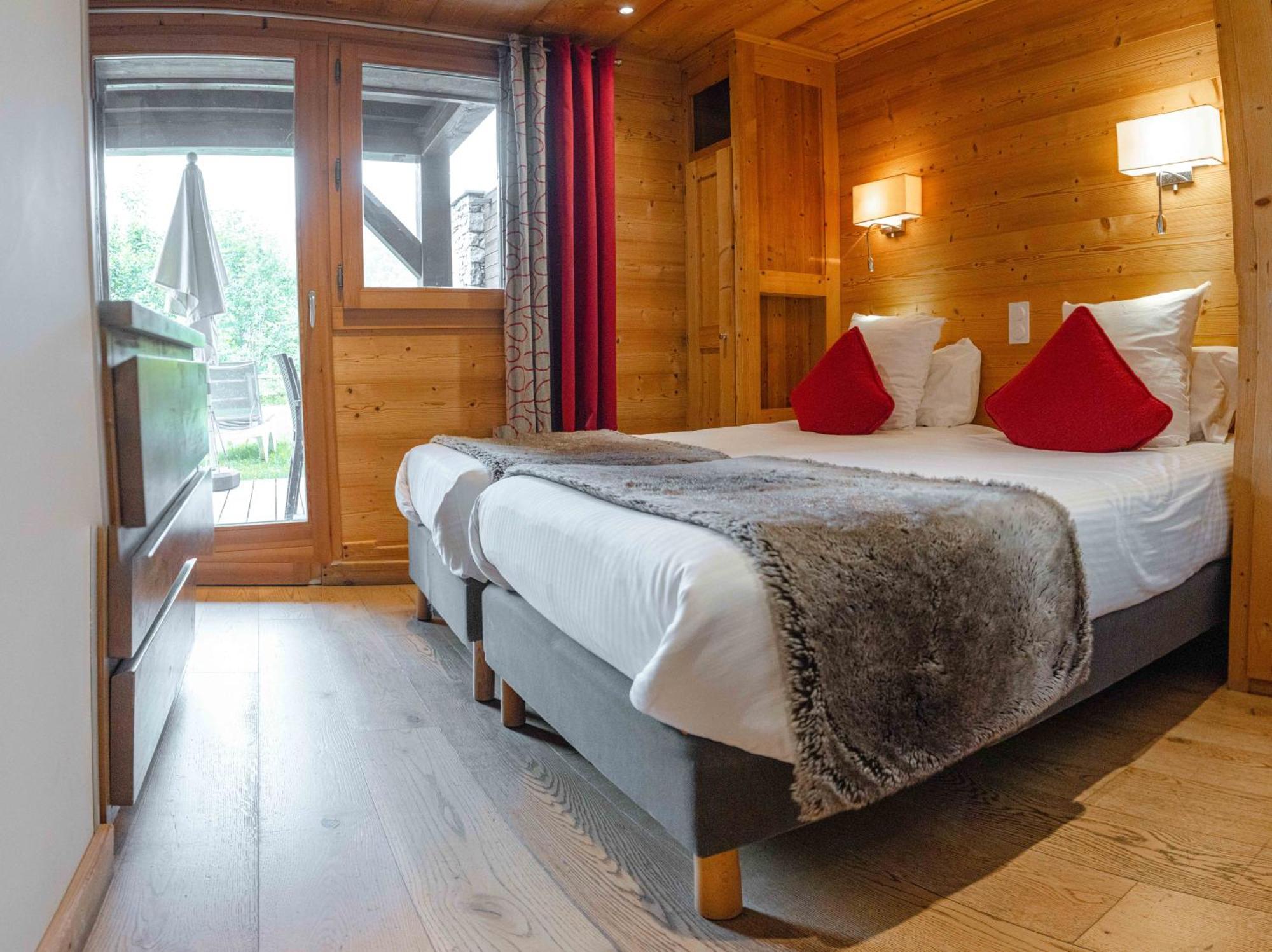 Les Chalets D'Adelphine & Spa Ле-Гет Экстерьер фото