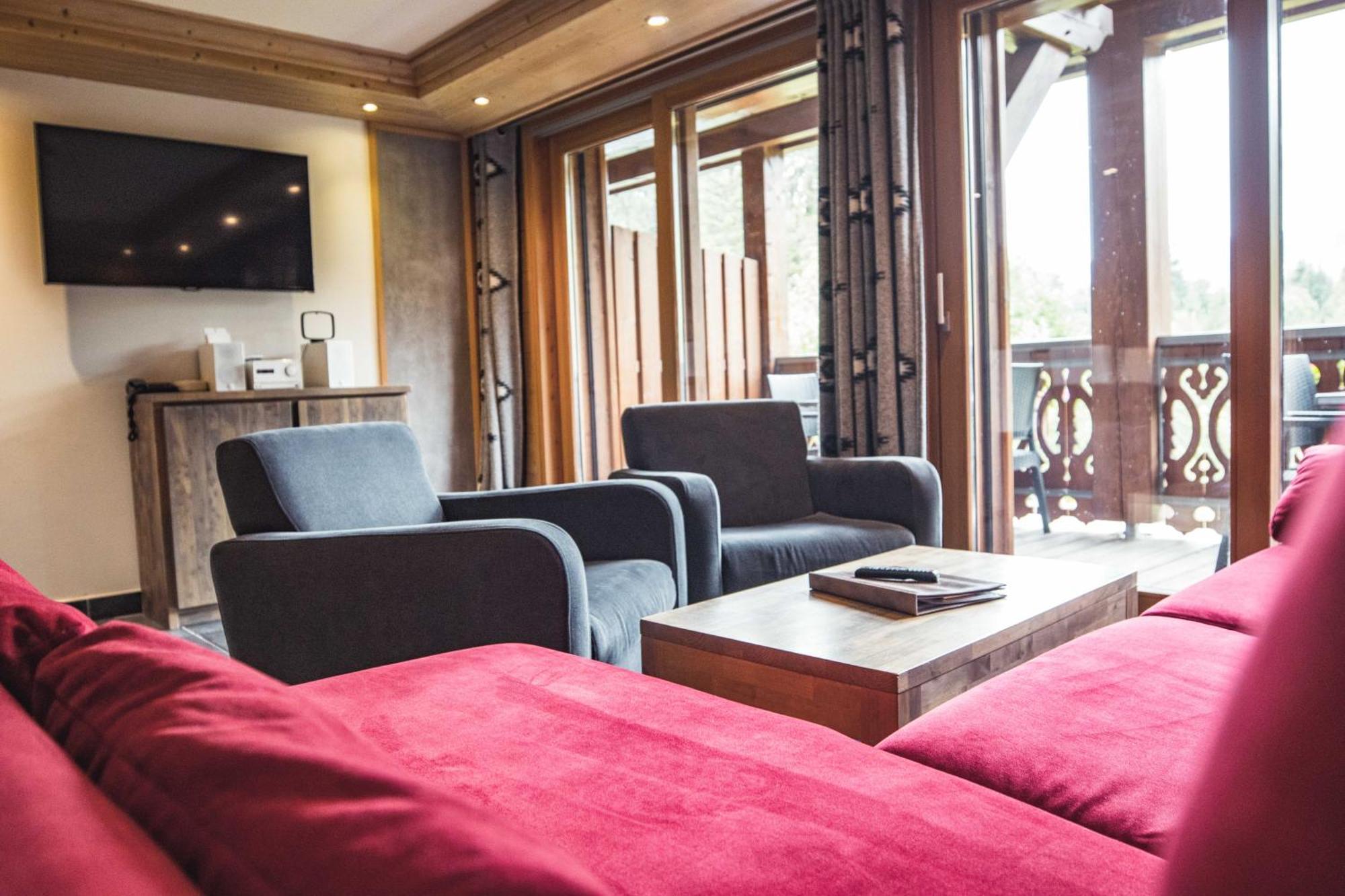 Les Chalets D'Adelphine & Spa Ле-Гет Экстерьер фото