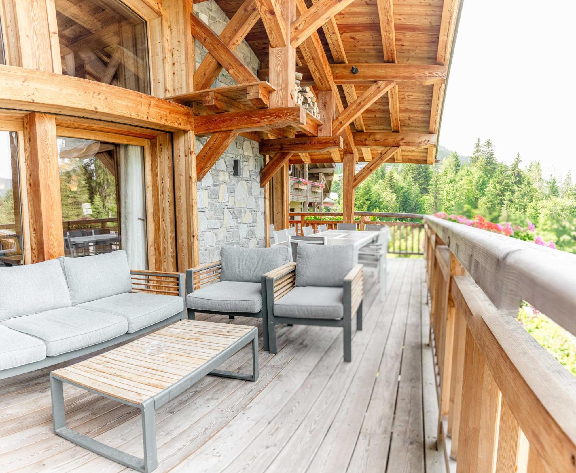 Les Chalets D'Adelphine & Spa Ле-Гет Экстерьер фото