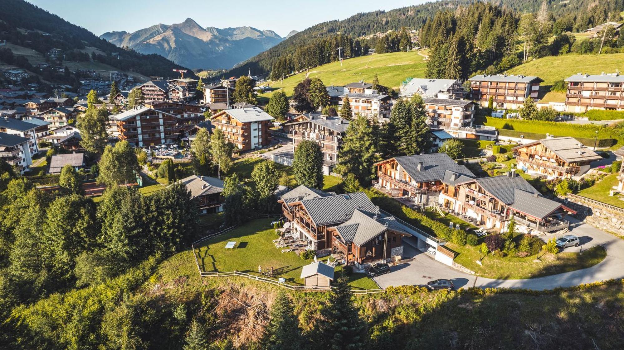 Les Chalets D'Adelphine & Spa Ле-Гет Экстерьер фото