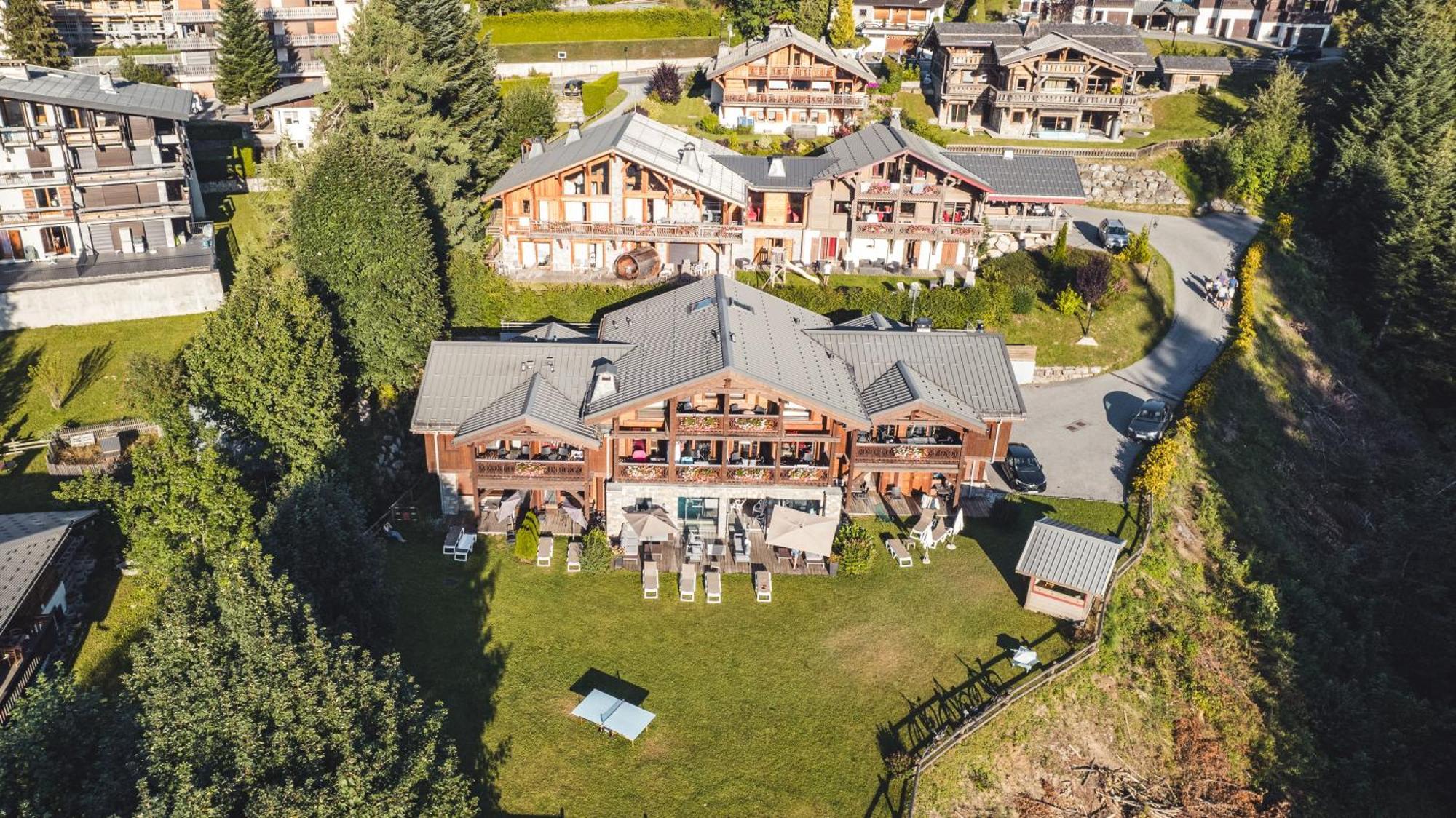 Les Chalets D'Adelphine & Spa Ле-Гет Экстерьер фото