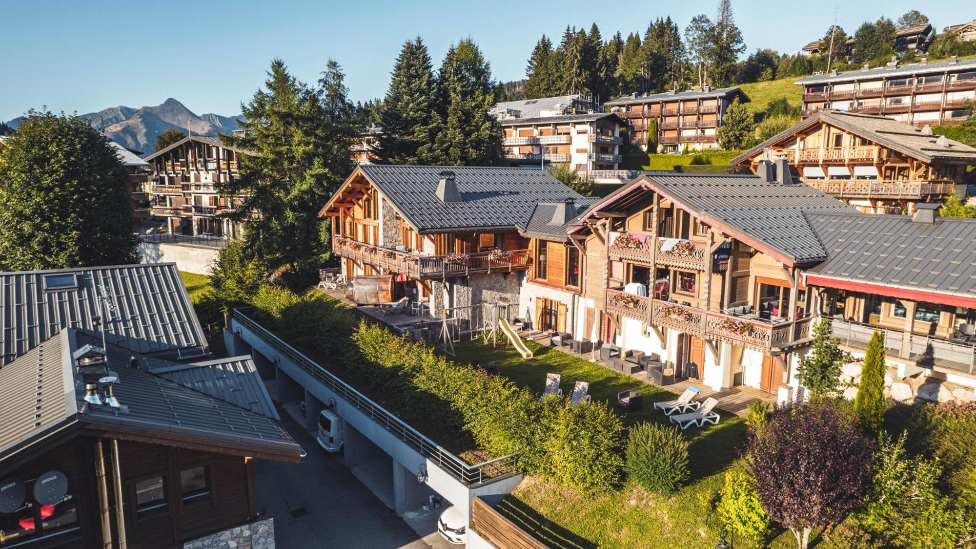 Les Chalets D'Adelphine & Spa Ле-Гет Экстерьер фото