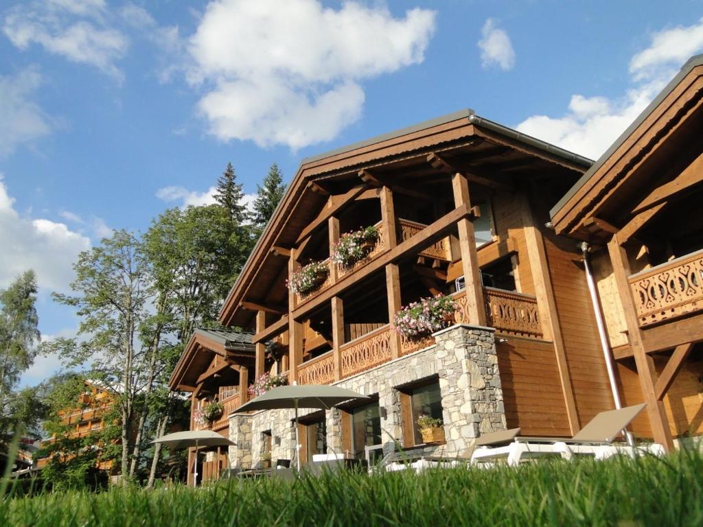 Les Chalets D'Adelphine & Spa Ле-Гет Экстерьер фото